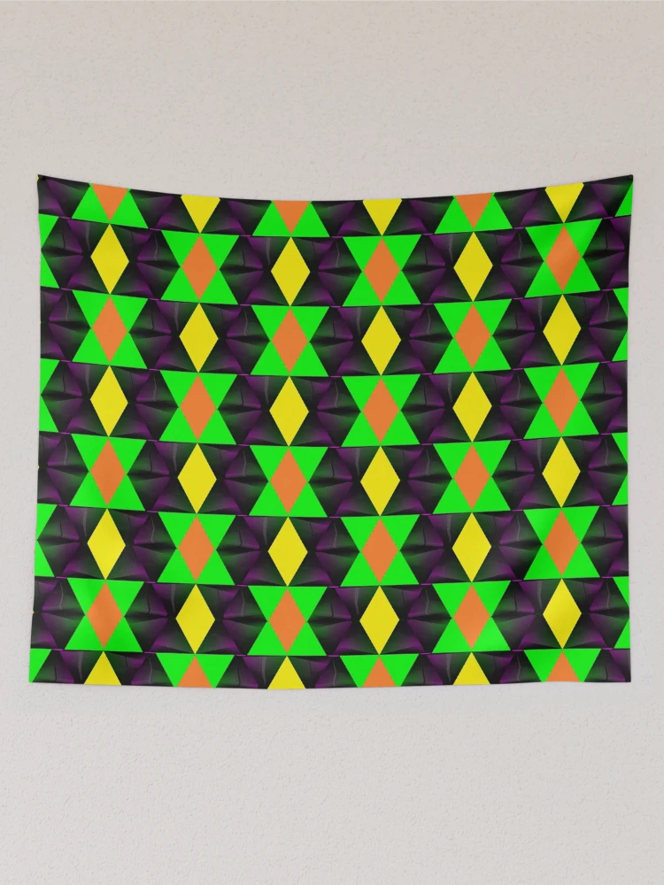 Thumbnail 2 of 3, Tapestry, Color Pattern | Colorful Pattern | Cool Color Patterns | Patterns Colorful | Colorful Pattern Design designed and sold by Dream Wear.