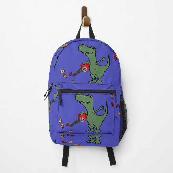 Item preview, Funny T-rex Dinosaur Blowing Leaves designed and sold by Nature's Fancy.
