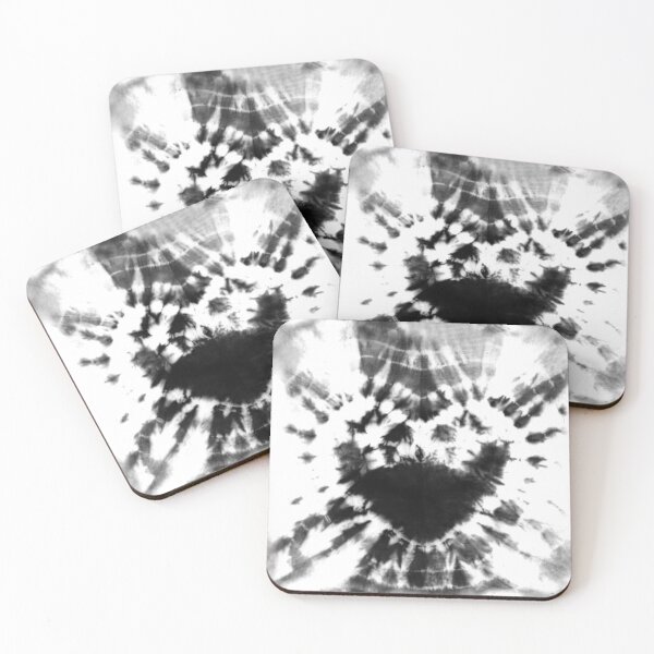 Item preview, Tie-Dye Black and White Heart designed and sold by Carolina Diaz.
