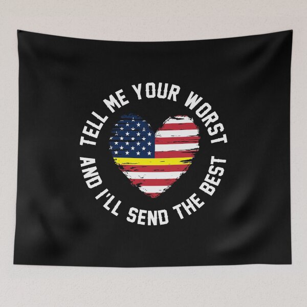 Item preview,  Tell Me Your Worst And I’ll Send The Best Gift Dispatcher designed and sold by MakeGoodChoices.