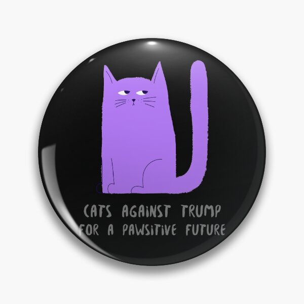 Aperçu de l'œuvre Chats contre Trump créée et vendue par Hey-Nice-Shirt.