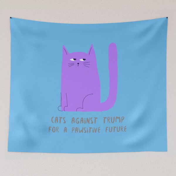 Item preview, Cats Against Trump designed and sold by Hey-Nice-Shirt.