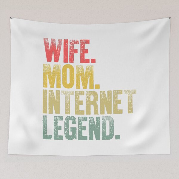 Item preview, Best Mother Women Funny Gift T Shirt Wife Mom Internet Legend designed and sold by Bendthetrend.