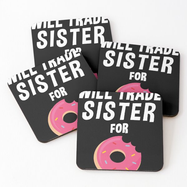 Item preview,  Will Trade Sister For Donut , Girls, Halloween designed and sold by ANAS MAATI.