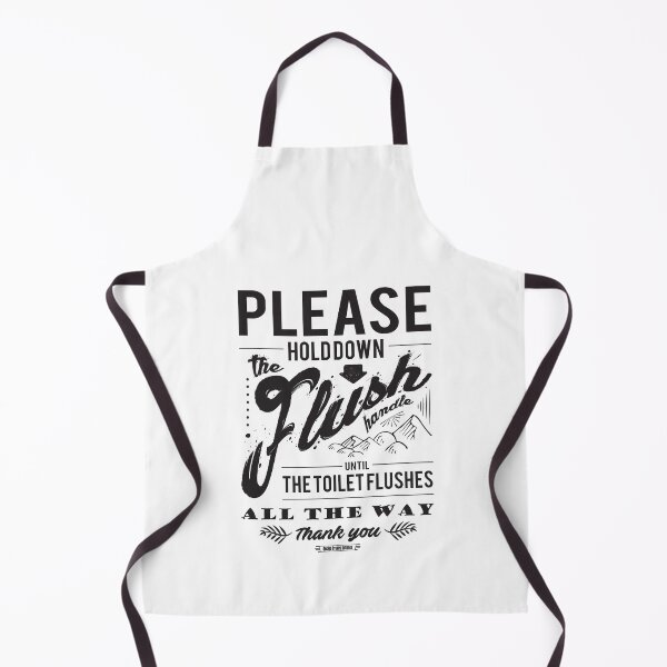 Item preview, "Hold The Flush Handle" Sign designed and sold by njtones.