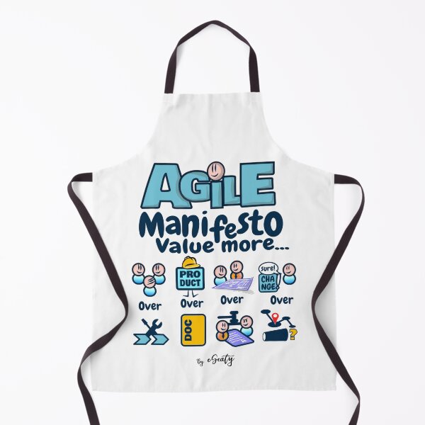 Item preview, Agile Manifesto, Value More ... designed and sold by eSeaty.