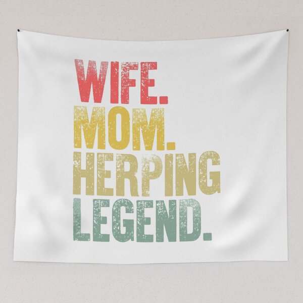Item preview, Best Mother Women Funny Gift T Shirt Wife Mom Herping Legend designed and sold by Bendthetrend.