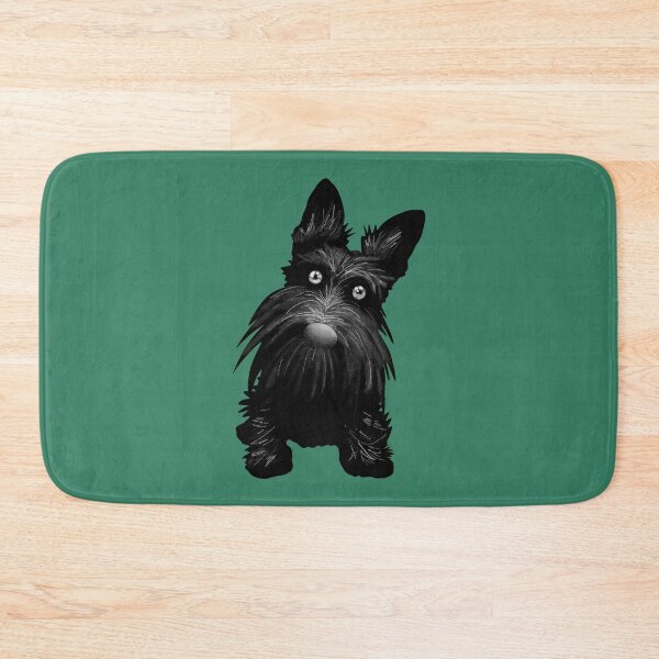 Item preview, Cute Scotty Scottie Dog - Dark Green designed and sold by VicEllisArt.