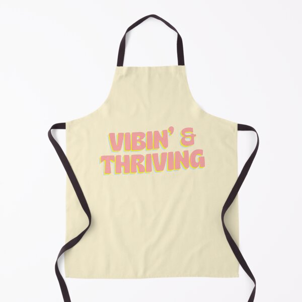 Item preview, Vibing And Thriving Motivational Retro designed and sold by sharedipmemes.