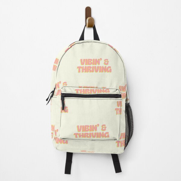 Item preview, Vibing And Thriving Motivational Retro designed and sold by sharedipmemes.
