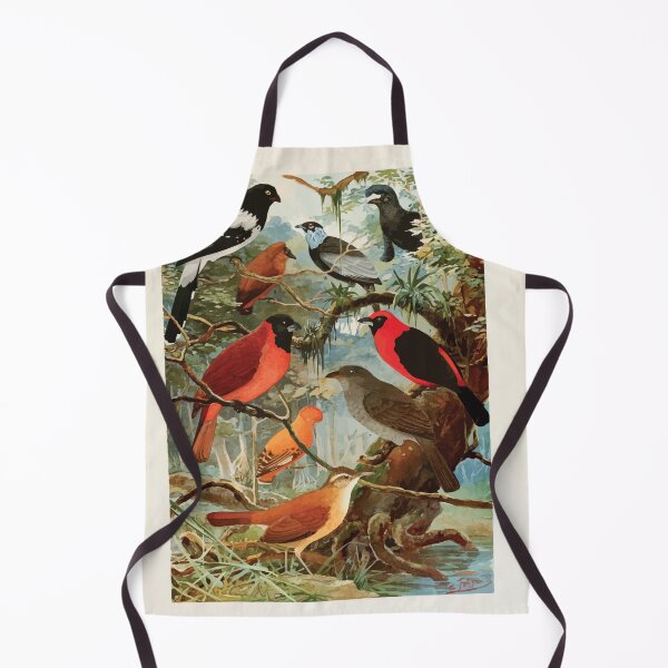 Item preview, Birds of the Amazon Album de aves amazonicas Emil Goldi 1906 049 Tie tinga Pipira Cri cri o Ioao de barro Gallo da serra Pavao do mato designed and sold by WetdryvacRB01.
