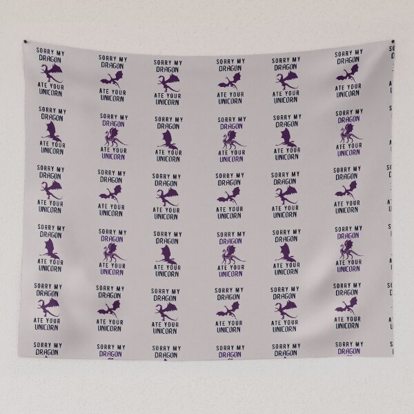 Item preview, sorry my dragon ate your unicorn designed and sold by The Parallel X.