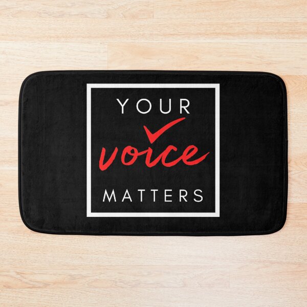 Item preview, Your voice matters designed and sold by TeeBeesDesign.