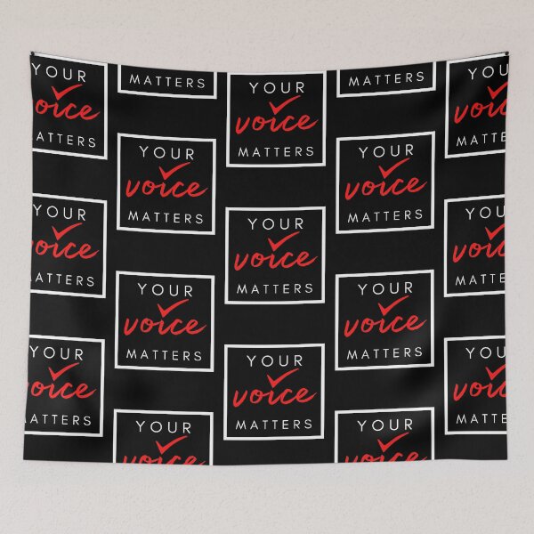 Item preview, Your voice matters designed and sold by TeeBeesDesign.