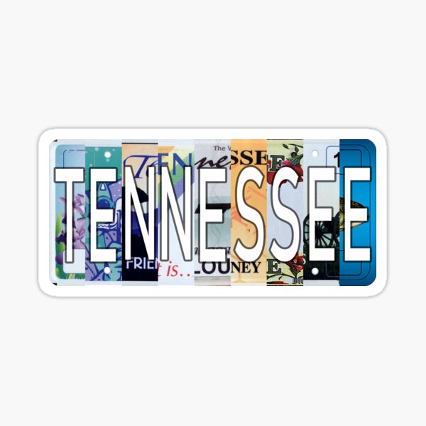 Item preview, Tennessee License Plates designed and sold by stermitkermit.