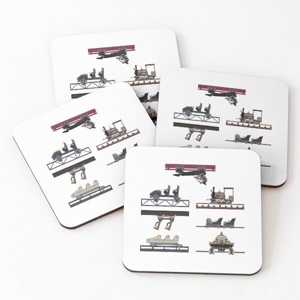 Item preview, Phantasialand Coaster Cars Design V2 - With F.L.Y designed and sold by CoasterMerch.
