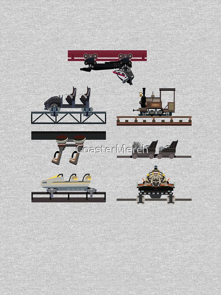 Phantasialand Coaster Cars Design V2 - With F.L.Y by CoasterMerch