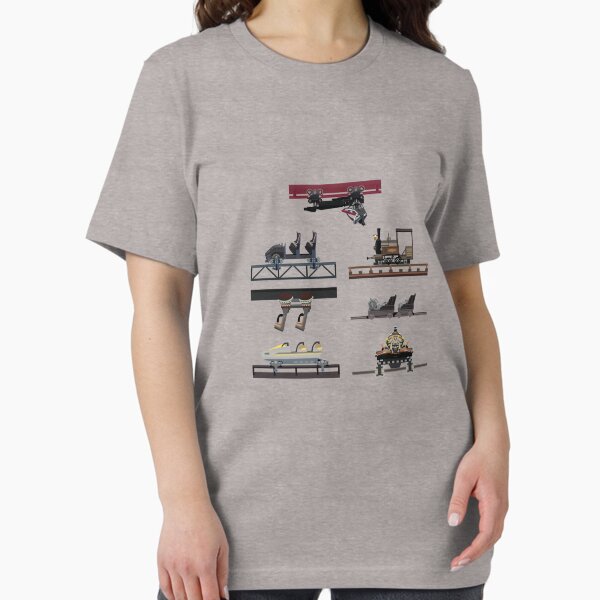 Vista previa del artículo con la obra «Phantasialand Coaster Cars Design V2 - Con F.L.Y», diseñado y vendido por CoasterMerch.