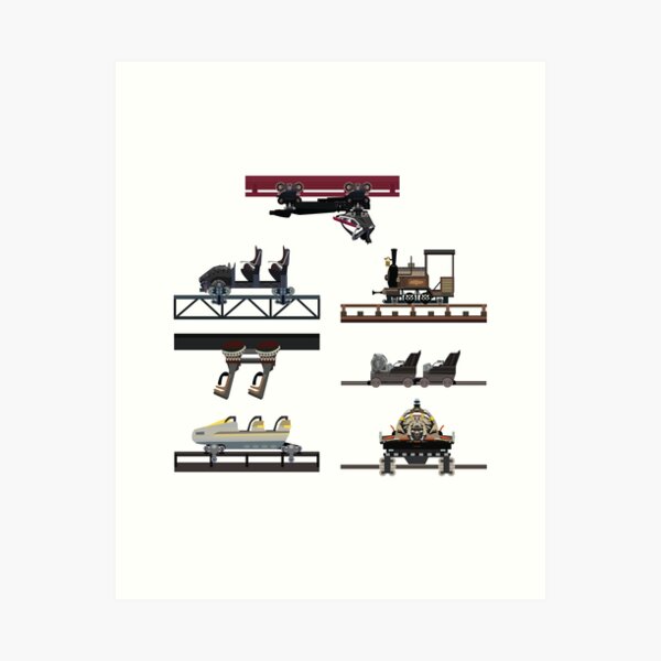Item preview, Phantasialand Coaster Cars Design V2 - With F.L.Y designed and sold by CoasterMerch.