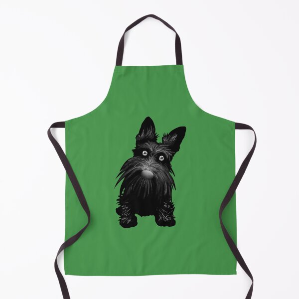 Item preview, Cute Scotty Scottie Dog - Bright Green designed and sold by VicEllisArt.