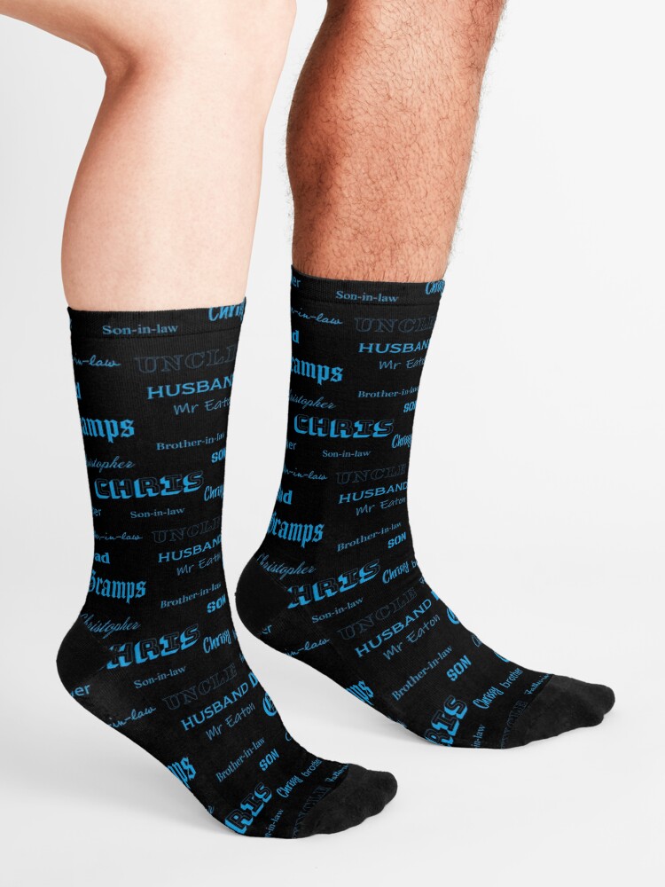 Alternate view of You are somebody - Chris Socks