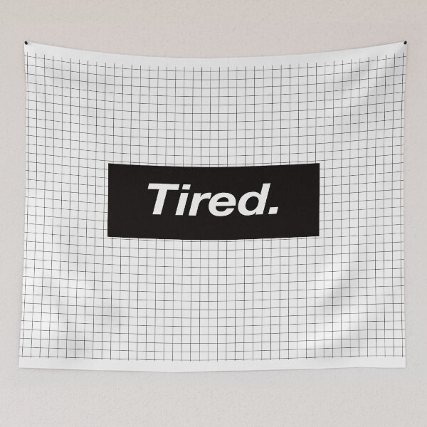 Item preview, Tired grid for your mood designed and sold by bySaki.