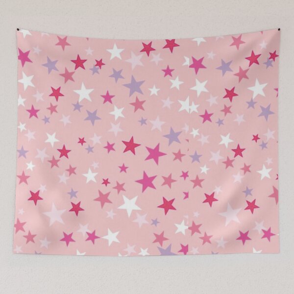 Item preview, pink stars pattern  designed and sold by Madison Elizabeth.