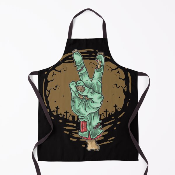 Item preview, Zombie Rotten Peace / Victory Hand Sign Halloween designed and sold by Mareom Design.