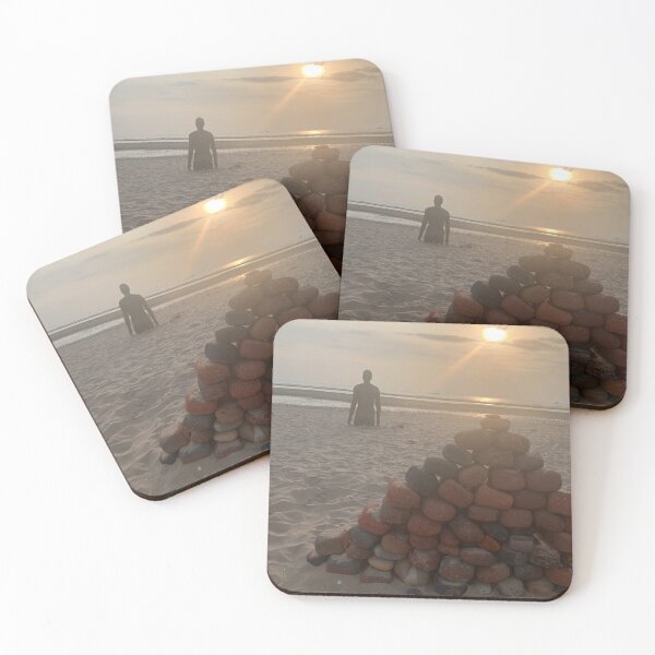 Item preview, Anthony Gormley Statues On Crosby Beach Liverpool designed and sold by gingerbread.
