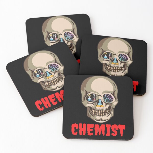 Item preview, HALLOWEEN SKULL CHEMIST CHEMISTRY designed and sold by Hippiesole.