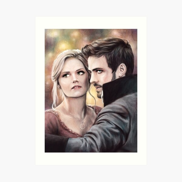 "Breathe, Swan..." Art Print