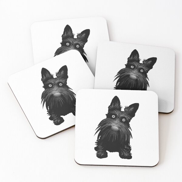 Item preview, Cute Scotty Scottie Dog on White designed and sold by VicEllisArt.