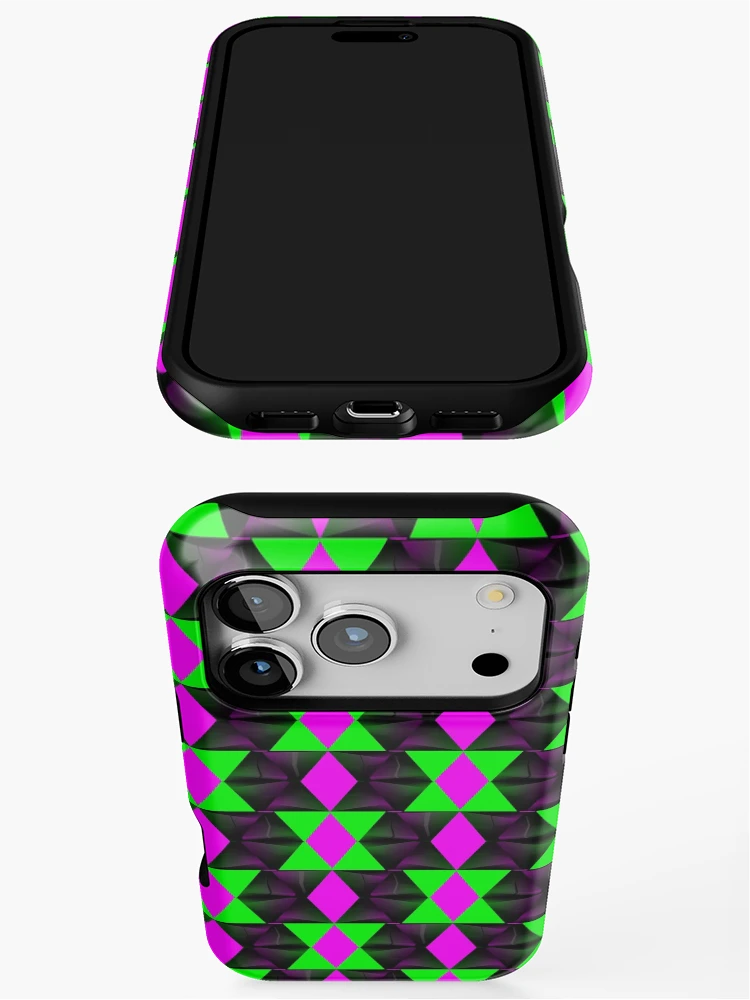 Thumbnail 3 of 4, iPhone Case, Color Pattern | Colorful Pattern | Cool Color Patterns | Patterns Colorful | Colorful Pattern Design designed and sold by Dream Wear.