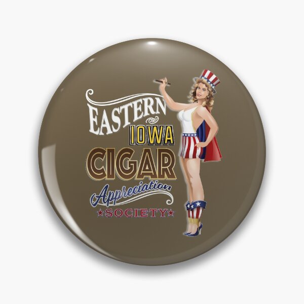Item preview, Eastern Iowa Cigar Club Pinup designed and sold by bjcoving.