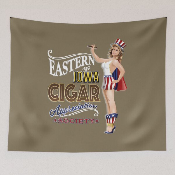 Item preview, Eastern Iowa Cigar Club Pinup designed and sold by bjcoving.