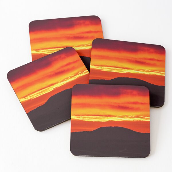Item preview, Mountain sunset designed and sold by The Artful Finch.