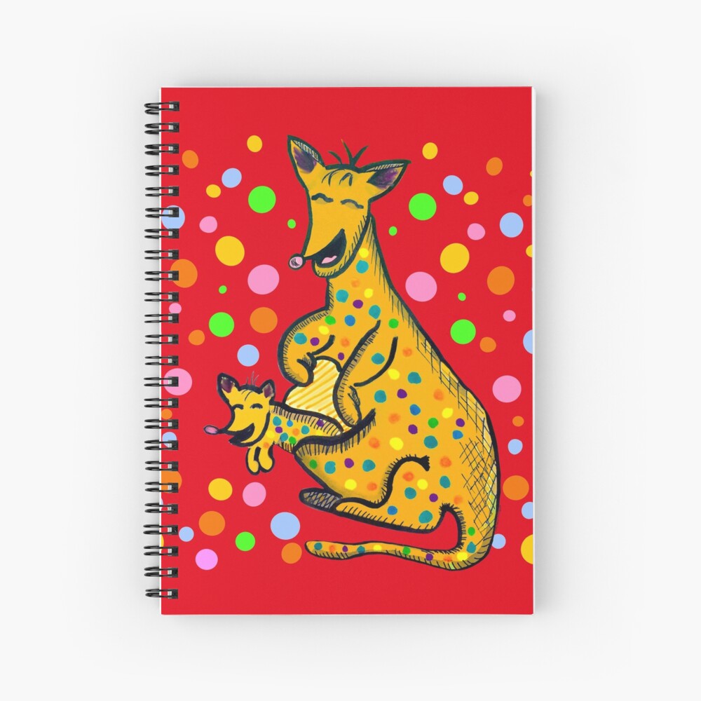 Item preview, Spiral Notebook designed and sold by HappigalArt.