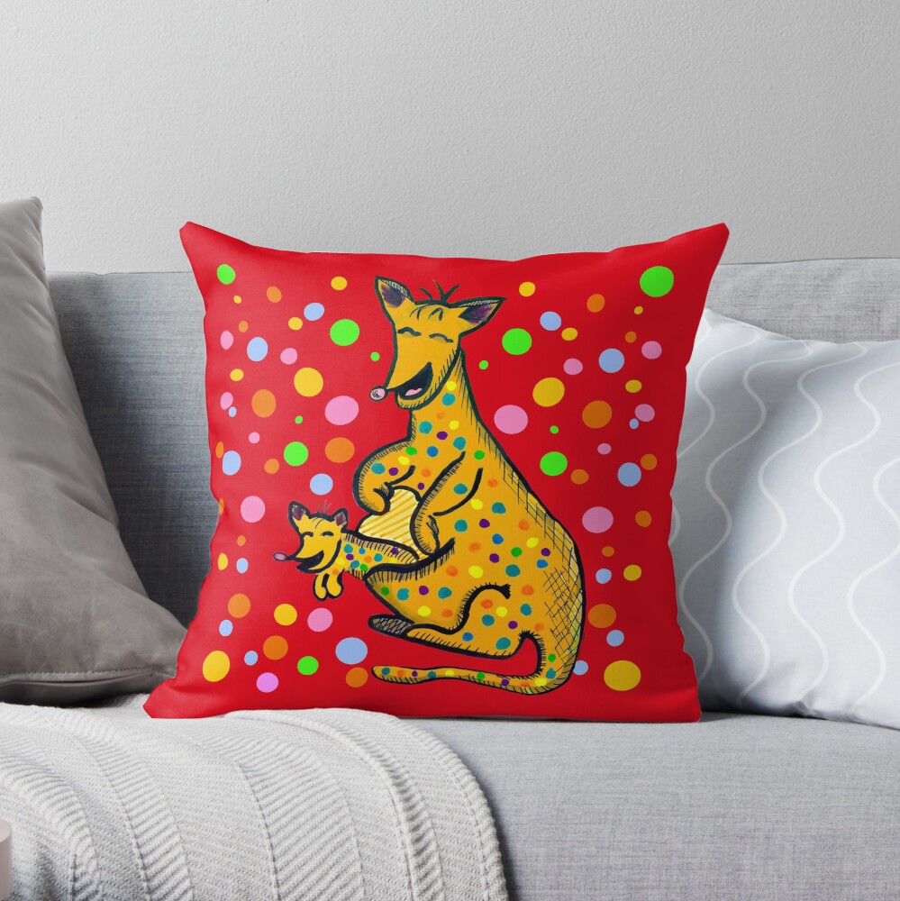 Item preview, Throw Pillow designed and sold by HappigalArt.