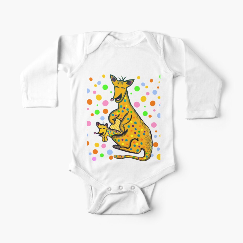 Item preview, Long Sleeve Baby One-Piece designed and sold by HappigalArt.