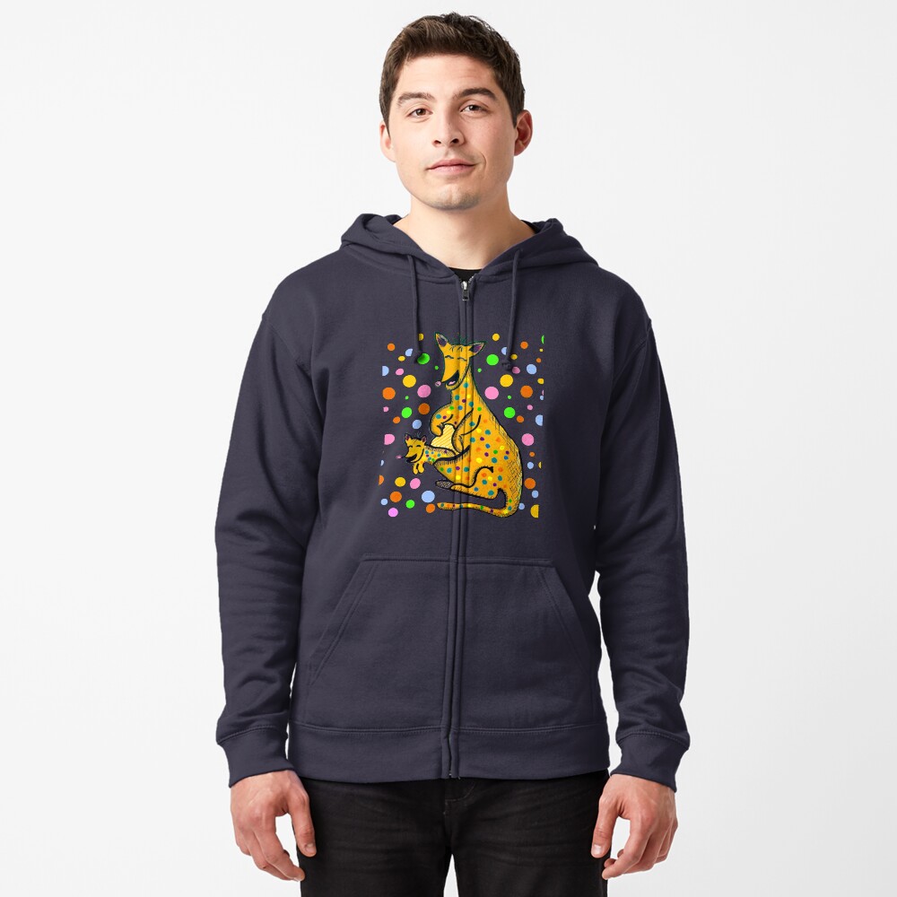 Item preview, Zipped Hoodie designed and sold by HappigalArt.
