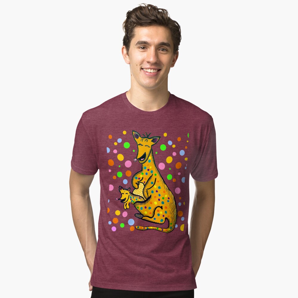Item preview, Tri-blend T-Shirt designed and sold by HappigalArt.