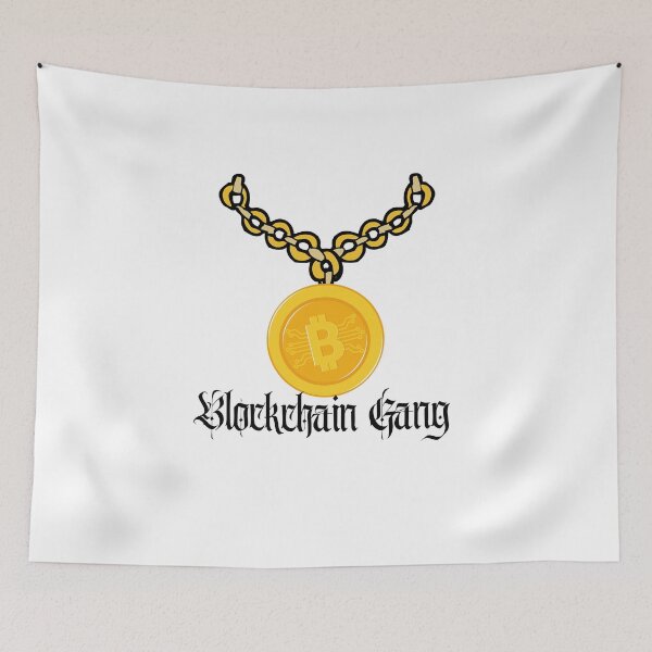 Item preview, Blockchain Gang Crypto Apparel designed and sold by WinningUniverse.