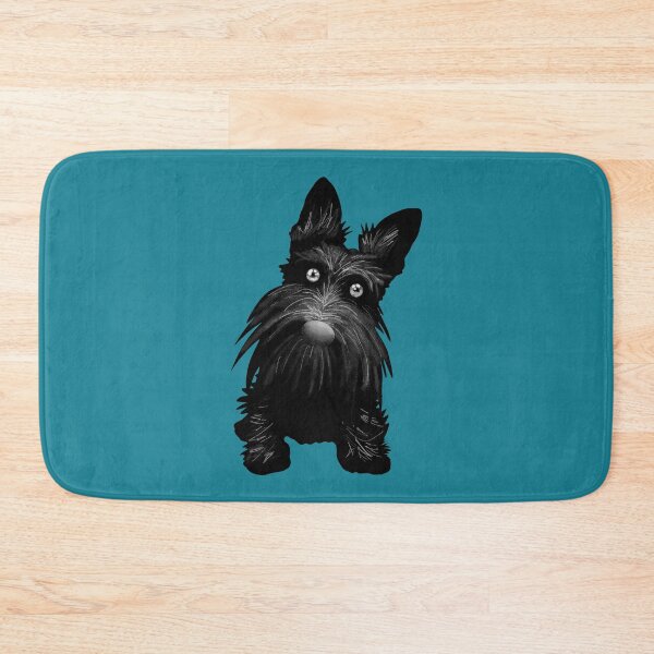 Item preview, Cute Scotty Scottie Dog - Teal designed and sold by VicEllisArt.