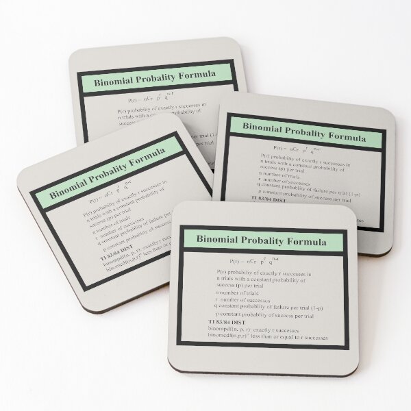 Item preview, Binomial Equation:  Statistics Notes from The Statistics Matrix designed and sold by Mark Stansberry.