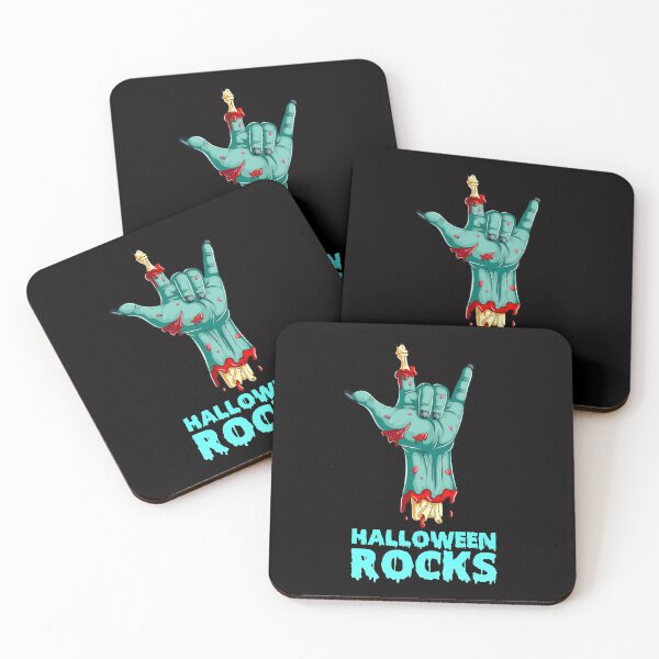 Artikelvorschau, Zombie Hand Halloween Rocks entworfen und verkauft von Mareom Design.