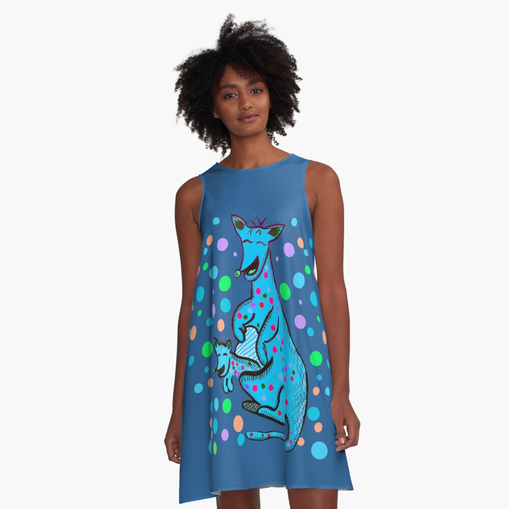 Item preview, A-Line Dress designed and sold by HappigalArt.