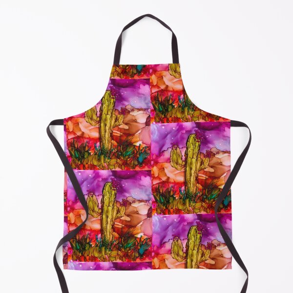 Item preview, Saguaro at Sunset Alcohol Ink designed and sold by Artfully Abstracted.