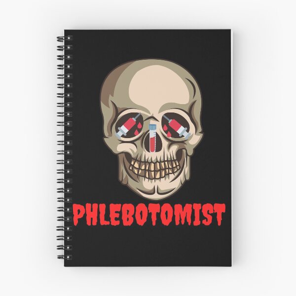 Item preview, HALLOWEEN SKULL SYRINGE PHLEBOTOMIST FUNNY designed and sold by Hippiesole.