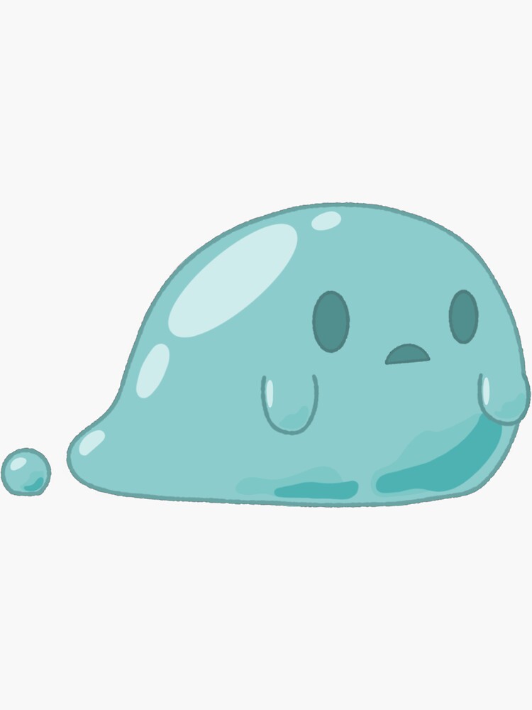 "Cute Little Water Elemental" Sticker for Sale by DoingTheDoodle