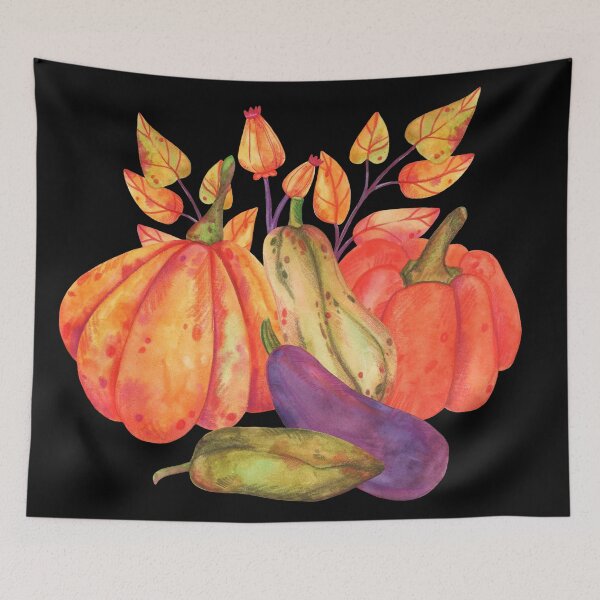 Item preview, Colourfull pumpkins designed and sold by Designhub14.